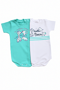 Kit de Body Suedine Girafa e Elefante Xinenem
