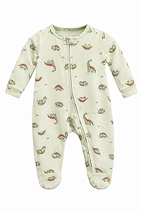 Macacão Suedine Dino Floresta Xinenem