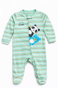 Macacão Suedine Pandinha e Urso Xinenem