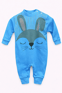 Macacão vira pé Algodão Coelinho Xinenem