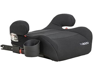 Assento para Auto Booster com Isofit Fika + Preto - Kiddo