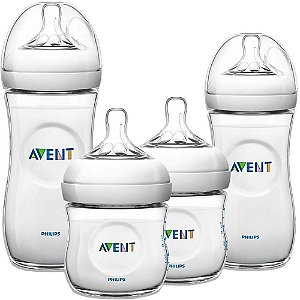 Kit Mamadeira Avent Pétala Anti-Cólica 04 peças - Philips Avent