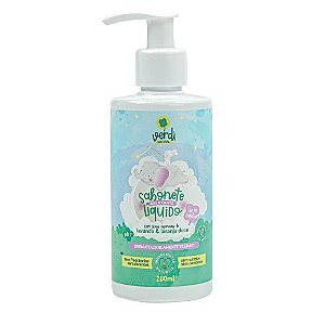Sabonete Líquido e Shampoo Infantil Relaxante com Óleos Essenciais de Lavanda e Laranja Doce - Verdi Natural