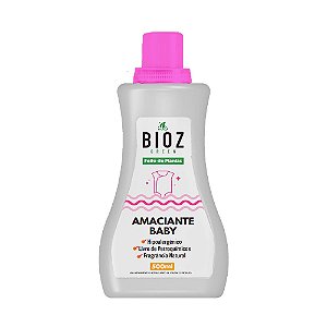 Amaciante para Roupa de Bebê Natural e Hipoalergênico 450ml - Bioz Green