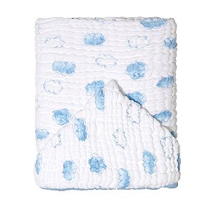 Toalha de Banho Soft Bamboo Mami com Capuz Nuvem Fofa - Papi Baby