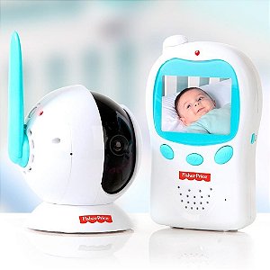 Babá Eletrônica Digital com Vídeo Alcance 250m Multikids - Fisher Price