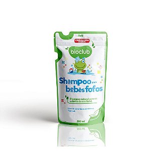 Refil Shampoo para Bebês Fofos 300ml - Bioclub Baby 