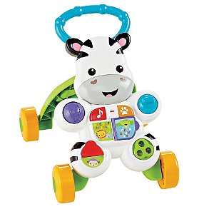 Apoiador e Andador de Atividades com Luzes e Sons Zebra - Fisher Price