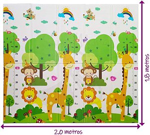 Tapete de Atividades Dobrável Dupla Face Nap N' Play - Multikids Baby