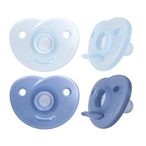 Chupeta Soothie Philips Avent 4-6 Meses com 2 Unidades Azul