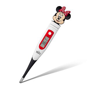 Termômetro Digital com Ponta Flexível Minnie Disney - Multilaser