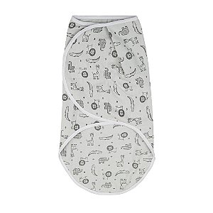 Cueiro de Bebê Swaddle Ajustável Selva - Papi Baby