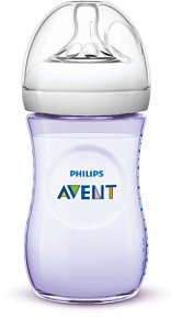 Mamadeira Avent Pétala Anti-Cólica 260ml 1+ Meses Lilás - Philips Avent