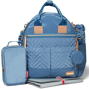 Bolsa Maternidade Suite BackPack 6 peças (Mochila) Dusk Blue - Skip Hop