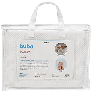 Travesseiro para Bebê de Viscoelástico Branco - Buba