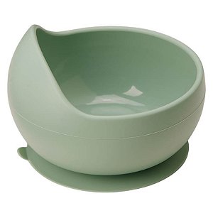 Tigela Bowl de Silicone com Ventosa Verde - Buba