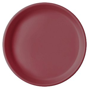 Prato de Silicone Basic Plate Velvet Rose - Minikoioi