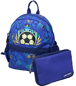 Mochila Infantil 2 em 1 Futebol - Marcus & Marcus