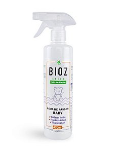 Água de Passar Baby Cheirinho de Bebê 470ml - Bioz Green