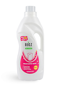 Amaciante para Roupa de Bebê Natural e Hipoalergênico 900ml - Bioz Green