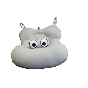 Almofada de Banho para Bebê Cinza P - Baby Pil