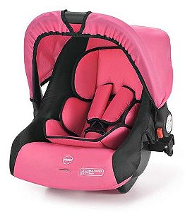 Cadeira para carro bebê conforto Nino Tutti Baby até 13 Kg - Rosa -  lojasbecker