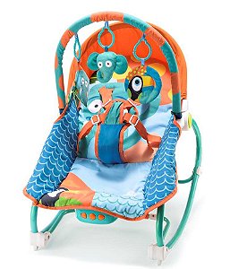 Cadeira de Balanço Musical Elefante 0-20 Kg - Multikids Baby