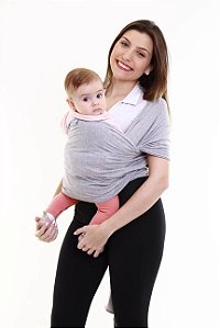 Sling Wrap Cinza Mescla - Kababy