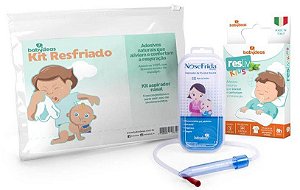 Kit Resfriado Nosefrida + Resliv Kids - Babydeas