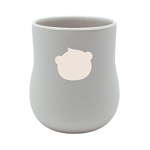 Copo Anatômico em Silicone 120ml Cinza - Marcus & Marcus