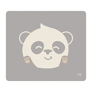 Jogo Americano em Silicone Panda Cinza Claro - Marcus & Marcus