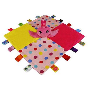 Naninha Anjinha Rosa  "Taggies Blanket" - Happytime