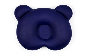 Almofada Ergonômica para Cabeça do Bebê Ursinho Azul - Baby Pil