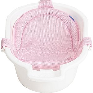 Rede para Banheira Bebê Support 0+ Rosa - Kiddo