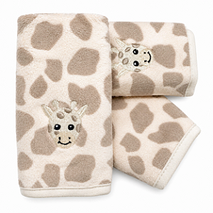 Kit Paninhos de Boca Babitas Bordado Girafa - Laço Bebê