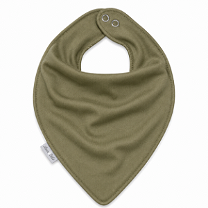 Babador Bandana Bamboo Laço Bebê - Verde