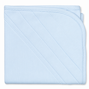 Manta Blanket Bebê 100% Algodão Laço Bebê - Azul Bebê