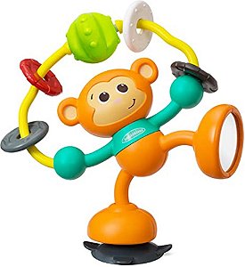 Brinquedo Interativo Macaco de Atividades com Sucção na Base - Infantino