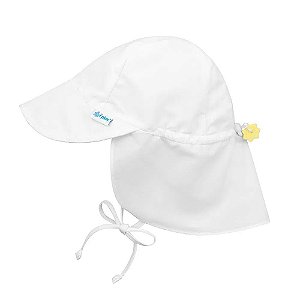 Chapéu de Banho Infantil Australiano com FPS +50 Branco - iPlay