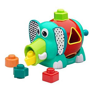 Brinquedo Interativo de Encaixe Elefante - Infantino