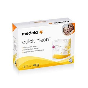 Sacos de Esterilização para Microondas com 05 Unidades - Medela