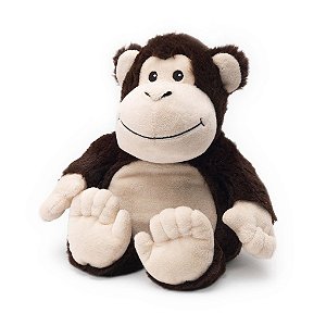 Pelúcia Térmica para Alívio das Cólicas e Aconchego com Aroma Calmante Macaco - Cozy Plush