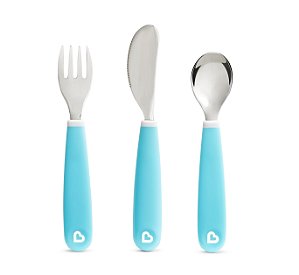 Compre Colher para bebê conjunto de utensílios de comida auxiliar colher de  silicone criança aprender a comer treinamento dobrável garfo macio crianças  utensílios de mesa