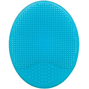 Escova de Banho em Silicone para Bebê Azul - Buba