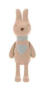 Pelúcia Metoo Coelho Thumb Retrô Coração Nude 58cm - Metoo