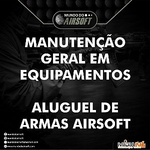 Mão de Obra Manutenção Geral Arma Tipo Airsoft