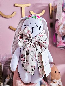 Naninha Coelhinho Tuka - Laço Floral