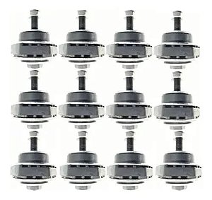 Kit  Calço Coxim De Carroceria De Santoprene 1/2 Jeep Ford Willys