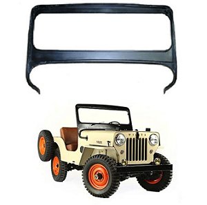 QUADRO DE PARABRISA JEEP WILLYS CJ3B 1953 A 1954