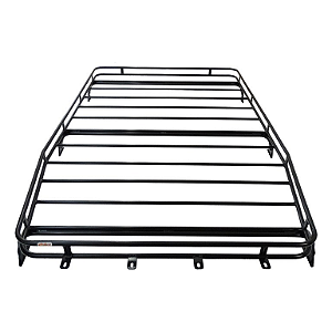 Bagageiro de Teto Apoio Duplo Ford Willys Rural Maceral - Preto